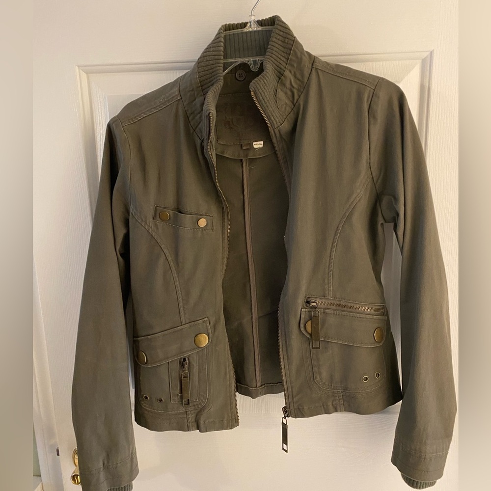Green Bomber Jacket
